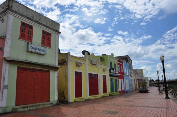 O simpático passeio em frente ao rio, em Rio Branco, no Acre